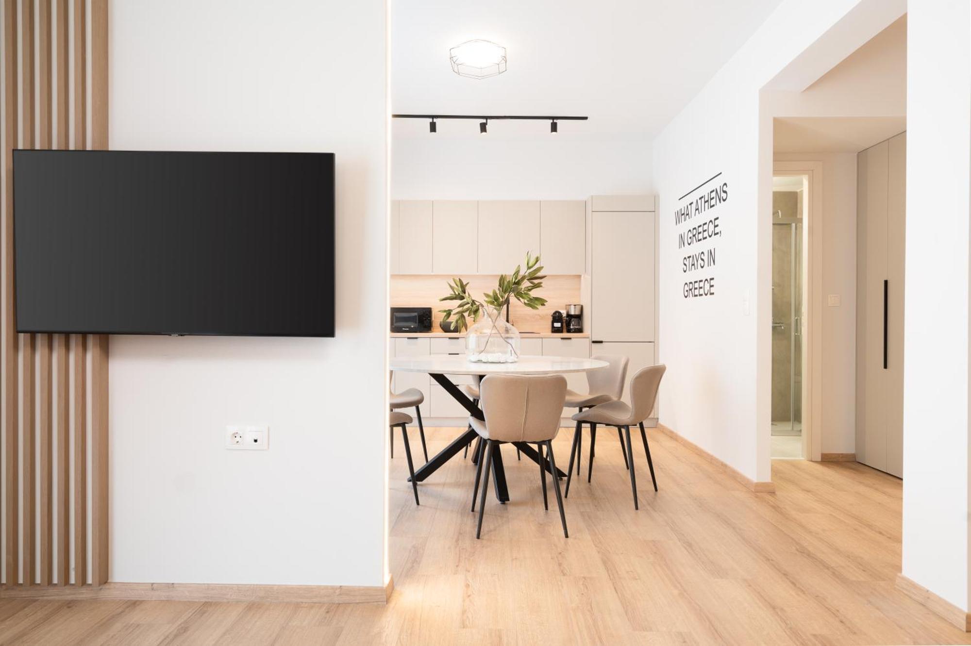 Luxury Apartment Next To The National Museum Aten Exteriör bild